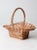 Vintage Large Wicker Basket For Sale - Image 6 of 12
