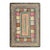 Antique Hooked Rug With Polychromatic Geometric Patterns | Rug & Kilim For Sale