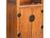 Vintage Light Brown Open Display Alcove Storage Cabinet For Sale - Image 11 of 13