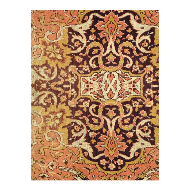 Fine Vintage Machine Made Tabriz rug