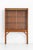 Gold Scandinavian Modern Cabinet in Glass, Teak and Beech attributed to Carl-Axel Acking, 1950s For Sale - Image 8 of 10