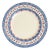 Sharland England Honor Dinner Plate - Set of 4, White and Blue For Sale