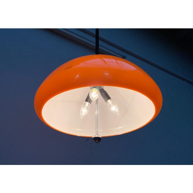 Space Age Cabras Pendant Lamp by Luigi Massoni for Guzzini, 1960s For Sale - Image 12 of 18