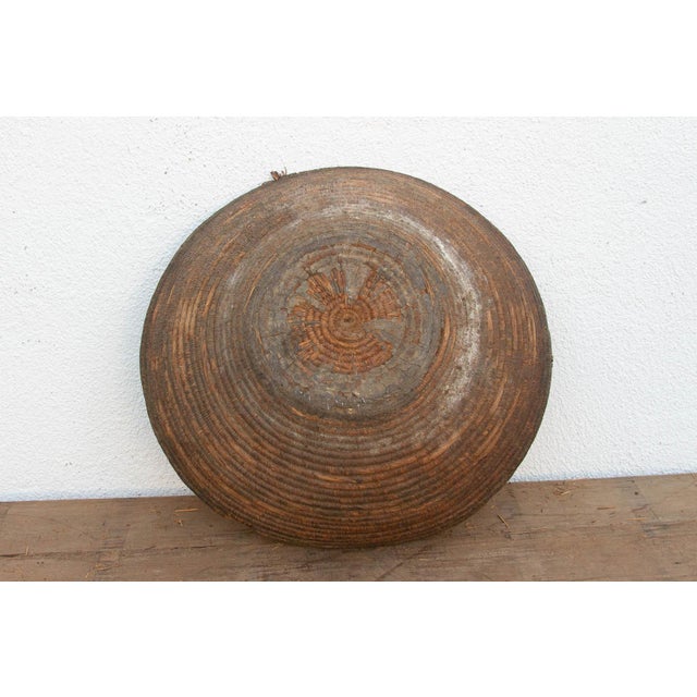 Antique Weathered Patina Harvesting Bowl For Sale In Los Angeles - Image 6 of 7
