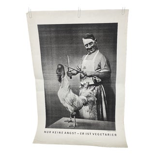 John Heartfield, Don't Worry, He's a Vegetarian, 1969, Print For Sale