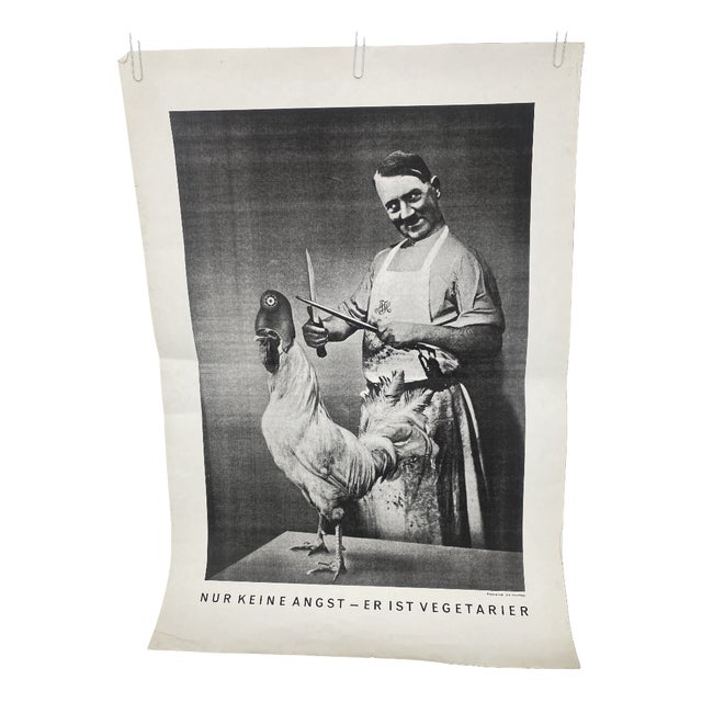 John Heartfield, Don't Worry, He's a Vegetarian, 1969, Print For Sale