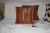2010s Pair Golden/Copper Striped Taffeta Pillows With Tassels For Sale - Image 5 of 5