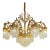 Maison Velour Victoria Palace Crystal Chandelier – Antique Brass Luxury Fixture For Sale