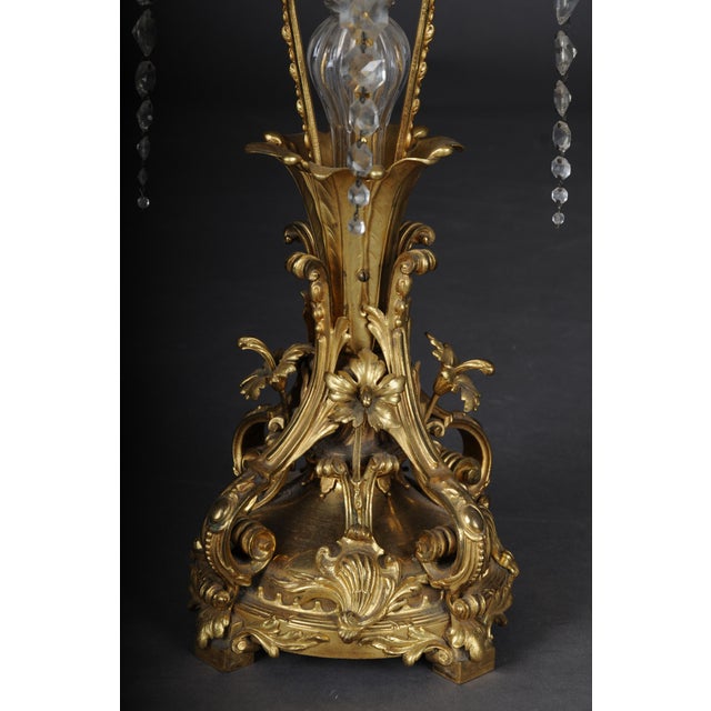 Antique Napoleon III Floor Lamp in Bronze For Sale - Image 6 of 18
