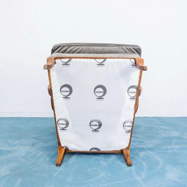 Walnut and Velvet Lounge Chairs by Paolo Buffa, 1950s, Set of 2 For Sale - Image 12 of 13