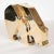Mid-Century Modern 2000s Modernist Solid Brass Bear Sculpture For Sale - Image 3 of 9