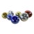1950s Giant Mexican Modernism Mercury Glass Spheres Set of 7 For Sale