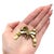 William Spratling Antique William Spratling Mexican Gilt Sterling Silver Bow or Ribbon Brooch For Sale - Image 4 of 11