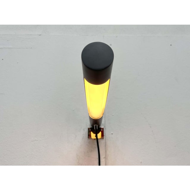 Mid-Century Modern German Minimalist Wall Lamp attributed to Egon Eiermann for Beisl, 1960s For Sale - Image 14 of 18