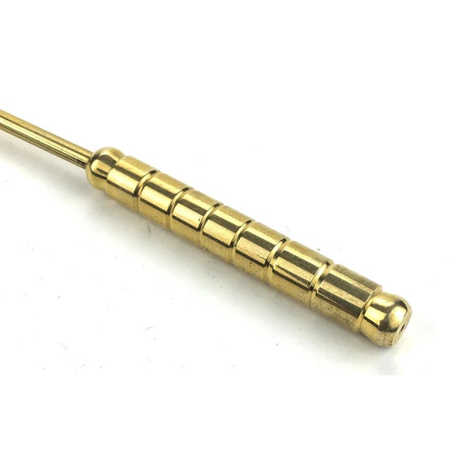 Solid Brass 1960’s Candle Snifter For Sale - Image 4 of 6