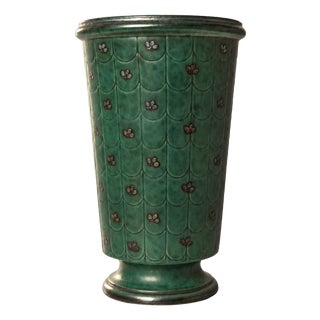 Argenta Vase by Wilhelm Kåge for Gustavsberg, Sweden, 1940s For Sale