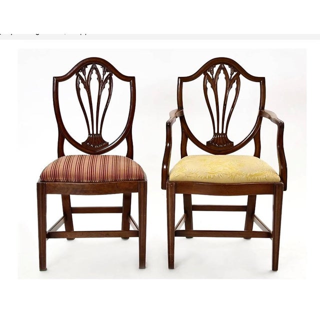 George III Dining Chairs, C. 1780 For Sale - Image 4 of 8