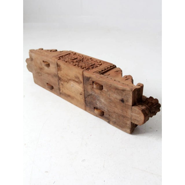 Antique Carved Wooden Centerpiece For Sale - Image 12 of 12