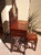 20th Century Chinese Burl Wood and Blackwood Dressing Table with Stool - 2 Pieces For Sale - Image 4 of 12