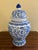 Chinoiserie Large Blue and White Porcelain Ginger Jar For Sale - Image 4 of 8