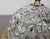Vintage French Brass and Crystal Ceiling Lamp For Sale - Image 11 of 12