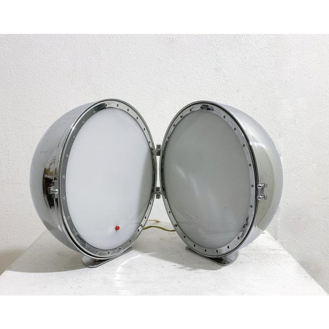 Chrome Table Lamp, 1970s For Sale - Image 4 of 8