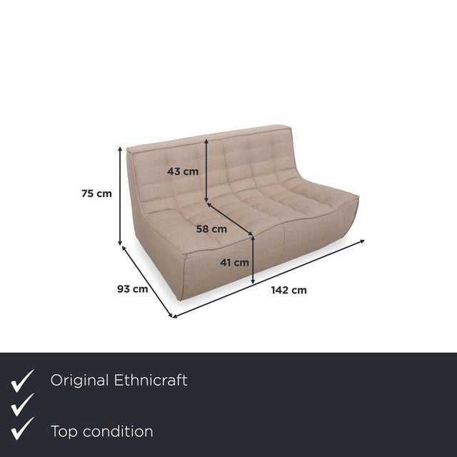 The Ethnicraft N701 doesn't just look cozy, it is. Designed by Jacques Deneef, it deliberately forgoes armrests, focusing...