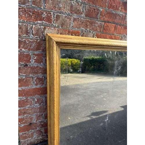 W: 160cm (63")h: 141cm (55.5")d: 6cm (2.4") a superb large antique 19th century carved wood & gesso gilt landscape...