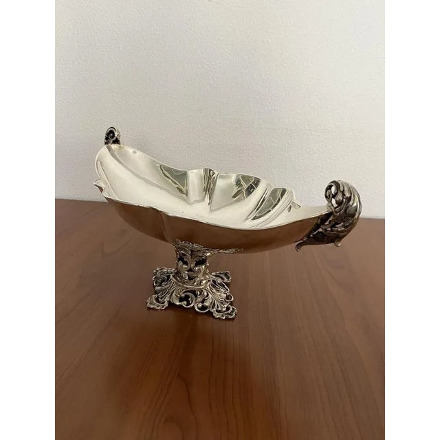 1980s Italian Jatta Centerpiece in 800 Silver, 1980 For Sale - Image 5 of 10