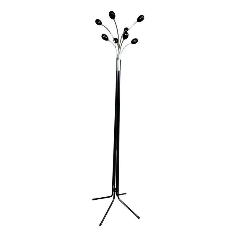 Vintage Italian Coat Rack In Lacquered Metal, 1960