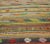 Mid 20th Century Vintage Turkish Kilim Rug With Colorful Stripe and Diamond Motif Designs For Sale In Atlanta - Image 6 of 12