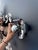 Space Age Wall Lights in Chromed Metal, 1970s, Set of 2 For Sale - Image 3 of 6