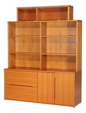 Jesper MCM Teakwood 3-Piece Modular Cabinet C1960