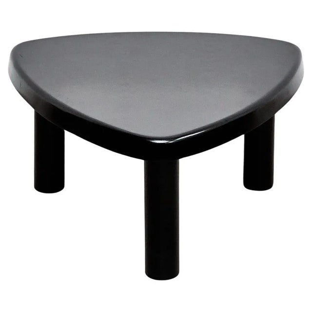 T23 Black Wooden Side Table by Pierre Chapo, 2020 For Sale - Image 12 of 12