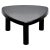 T23 Black Wooden Side Table by Pierre Chapo, 2020 For Sale - Image 12 of 12