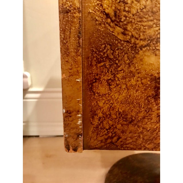 Lane Modern Lacquered Folding Cube Cabinet Bar For Sale - Image 10 of 11