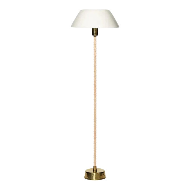 Lisa Johansson-Pape 'Senator' Floor Lamp for Innolux Oy in White For Sale