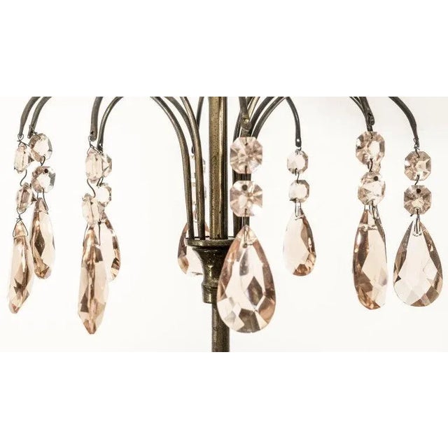 1930s Maison Jansen Attrib "Fountain" Chandelier Art Deco For Sale - Image 5 of 13