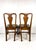 Late 20th Century Late 20th Century Queen Anne Style Dining Chairs, Set of Four For Sale - Image 5 of 16