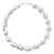 Extra Large White Baroque Pearl Necklace For Sale