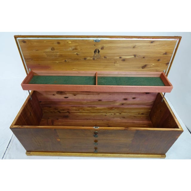 Late 20th Century Vintage Cedar Chest For Sale - Image 9 of 10