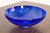 Tiffany and Co. Jeff Zimmerman for Tiffany & Co. Cobalt Blue Art Glass Centerpiece Bowl or Fruit Bowl For Sale - Image 4 of 8