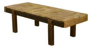 Ceramic Herbier Coffee Table by Roger Capron, 1960s