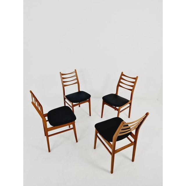Wood Dining Chairs by Casala for Möbel Mann, 1960s, Set of 4 For Sale - Image 7 of 10