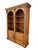 Ethan Allen 1990s Ethan Allen Legacy Maple Double Arched Library Bookcase Cabinet Hutch Display For Sale - Image 4 of 14