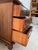 English Early 20th Century Chippendale Solid Mahogany 3-Drawer Nightstand For Sale - Image 3 of 12
