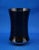 Vintage Vase in Black Smoked Glass from the Gral Crystal Manufactory, Germany, 1950s For Sale - Image 15 of 18