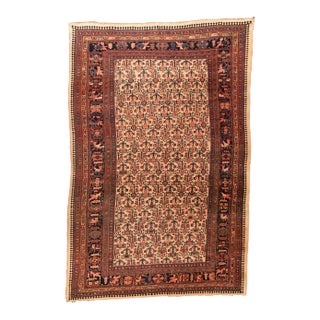 Antique Bidjar Rug 7'7'' x 11'4'' For Sale