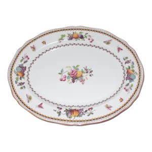 Mid 20th Century Copeland Spode England "Rockingham" 1275" Oval Platter