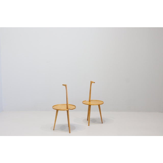 Poggi Model TN6 Coffee Tables by Franco Albini for Poggi, 1953, Set of 2 For Sale - Image 4 of 17